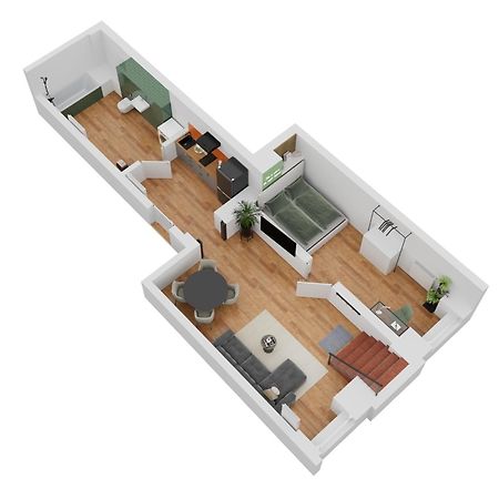 Zentral Gelegene Design-Apartments In Kreuzberg, Direkt Im Bergmannkiez Berlin Exteriör bild