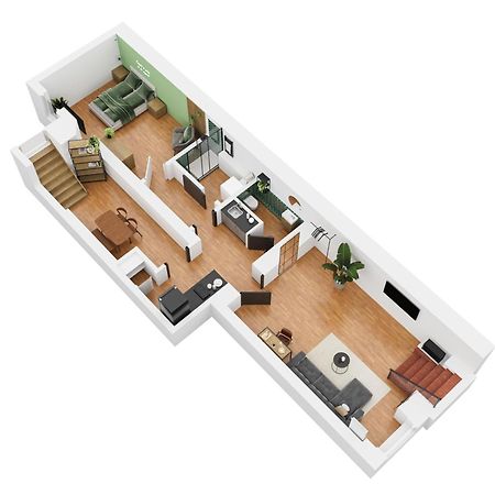 Zentral Gelegene Design-Apartments In Kreuzberg, Direkt Im Bergmannkiez Berlin Exteriör bild